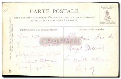 Les Petites Commerces — Zeichnung von E. Shepherd — Ausgabe Mayot, Serie 575 — Rückseite