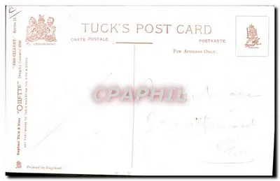 Matrosen — Karikatur von Offizieren der HMSE — Tuck's Post Card, Serie II — Rückseite