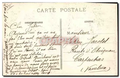 Champagne — Bomba não detonada na Fazenda de Alger após o bombardeio — R.P. Paris — Verso