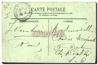Orléans — Artillerie, 'Contre la Cavalerie' — LL. — n° 239 — Verso