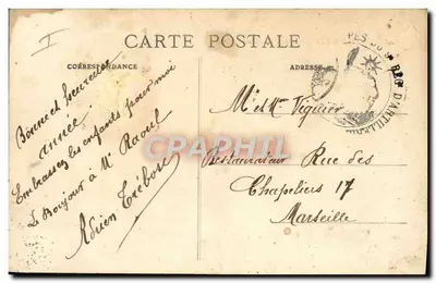 Artilharia — A Peça e seu Caisson — Edit. Raynaud, Bazar do Mail, Castres — Verso