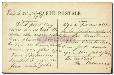 Mulher com chapéu de sombra — Cabeleira camponesa das Cévennas — n° 930 — Verso