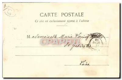 Auvergne - Kostium z Thièra - Lib. Rougé-Béal, 21 Rue de l'Écu, Clermont-Ferrand — Rewers