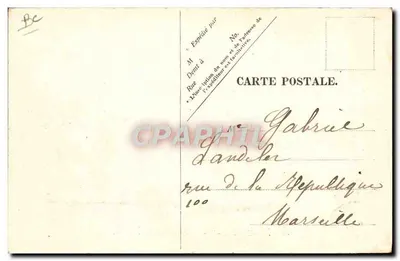Auvergne — Camponesas — n°39 — Verso