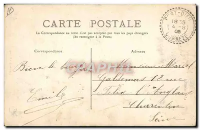 L'Auvergne — Um Pastor — M.T. I.L. n°301 — Verso