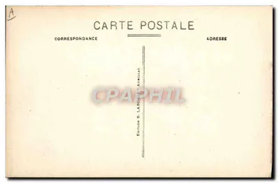 Em Auvergne — Na Montanha — A Tração das Vacas — Edição B. Laborie - Aurillac — Verso