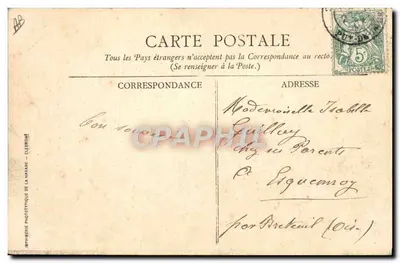 Pittoreske Auvergne — Vrouw die melk met de hand ophaalt — VDVC, n°33 — Achterkant