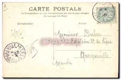 Vacas al abrevadero — L'Auvergne — M.T. I.L. n°295 — Reverso