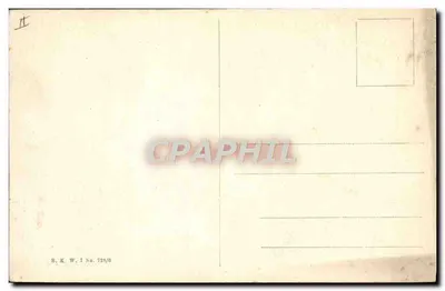 Viena, Teatro del Pueblo con monumento de Reimund — B.K.W.I. No. 728/6 — Reverso