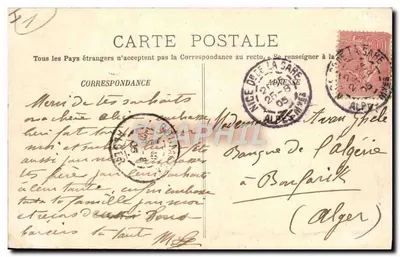 Villefranche — La Flota — LL. — n° 308 — Reverso