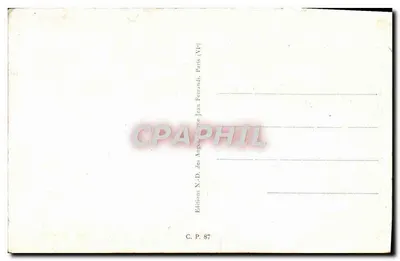 O Cristo (Leonardo da Vinci) — reprodução de um desenho — Éditions N.-D. des Anges, Paris — Verso