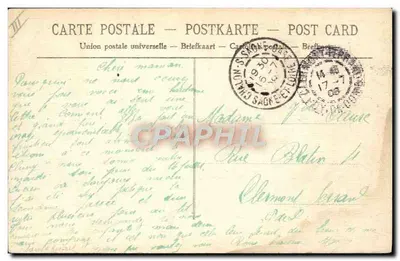 Chalon-sur-Saône — El Castillo del Agua y la Farina — E. Lemoine, edit. — Reverso