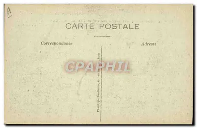 Açúcar de GRAND-SERAUCOURT (Aisne) — Ruínas após 1917 — Phot-Express - Visé Paris — Verso