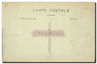 FLEURY-le-MARTEL (Aisne) — Zniszczona cukrnia z powodu działań wojennych — Phot-Express, Viéé Paris — Rewers