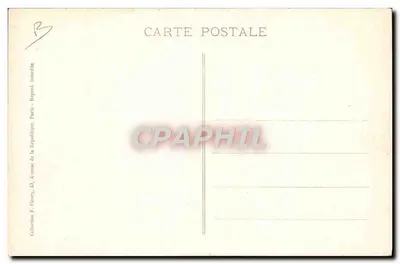 Locomotiva expressa — 3º tipo da Cia P.L.M. — F. F. Paris — Verso
