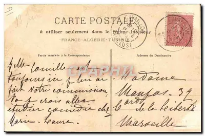 Cavaillon - Champ de Course - Le Pesage — phototyp. E. Lacamp - Marseille — Verso