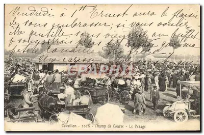 Cavaillon - Champ de Course - Le Pesage — Photographie E. Lacour, Marseille