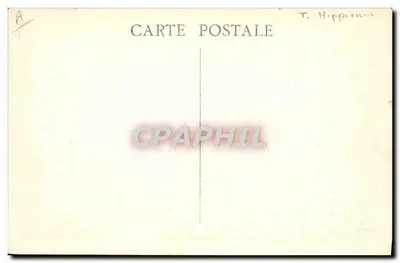 Cavaillon – Hipódromo – As Tribunas e Pistas — Edit. Henri Moutte — Verso