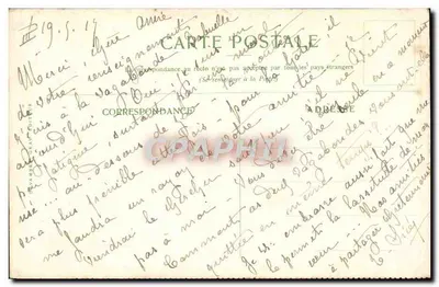 Mahé — Ilhas Seychelles — Compagnie des Messageries Maritimes — Verso