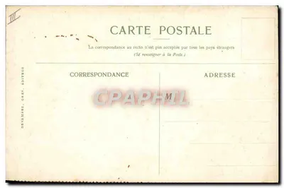 Paillettes perto de Majunga (Madagascar) — ilustração baseada no quadro de Maurice Lévis — Compagnie des Messageries Maritimes — Verso