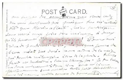 Pequeno marinheiro — caricatura de Von Tirpitz — desenho de J. Wilson — Verso