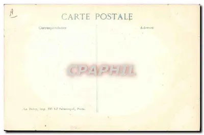 Französisches Kanonenrohr nahe Arras — 17. Serie — Verlag E.P.D. — Rückseite