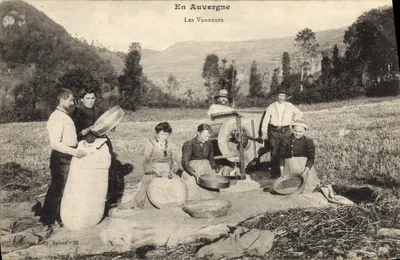 Những người gặt lúa — Ở Auvergne — Bộ sưu tập Gely, Salers - 39