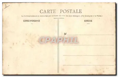 Mercado dos Cabelos — Clermont-Ferrand — Lib. Bougé-Béal, 21, Rue de l’Ecu, n°223 — Verso