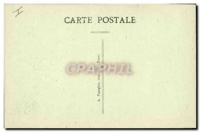 Tours (Indre-et-Loire) — O Teatro Municipal — A. P. — n°198 — Verso