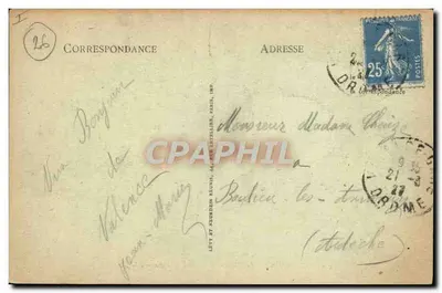 Valence — Teatr i Ratusz — LL. — n° 106 — Rewers