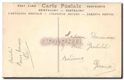 Castelo de PAU — A Colheita dos Frutos (lapissserie) — editor não visível — Verso