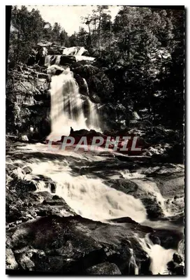 Cascade du Pont d'Espagne — Cauterets — Édition P. DOUCET, Cité Albert - Lourdes