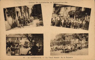 Colônia Ste-Austreberthe de Montreuil-sur-Mer — Na Normandia — No Velho Château da Bonnerie — 44