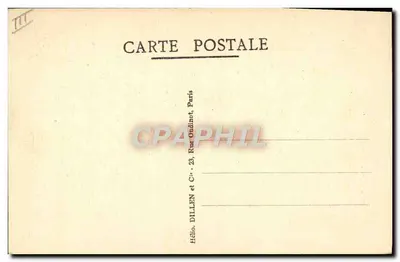 Chamarande — Campamento Escuela de los Pioneros de Francia — La Cocina Central — Reverso