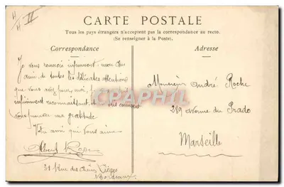 Bordeaux — Narodowa Instytucja Głuchoniemówców — kolekcje ND. Phot. n°113 — Rewers