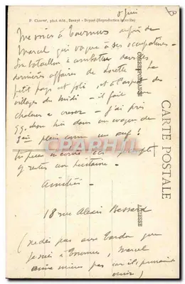 Tournus - Farmácia (mon. hist.) — decoração do século XVII, teto pintado — Verso