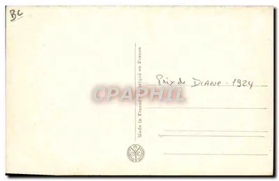 Uganda montado por Jennings — Corrida de cavalos — J.A.N. Paris, n°38 — Verso