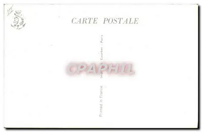 Cruises no navio transatlântico Pasteur — Messageries Maritimes — editor S.A. Courbet, Paris — Verso