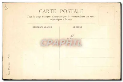 Entrée de la Ville Interdite, à Pékin — d'après une aquarelle de M. Ruedolf — éditeur Messageries Maritimes — Verso