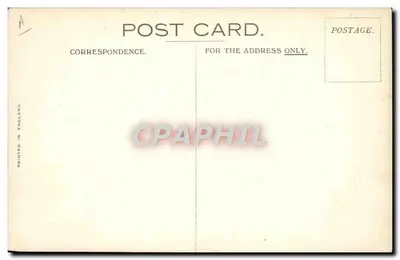 R.M.S. 'Carinthia' — Cunard Line — vista de porto — Verso
