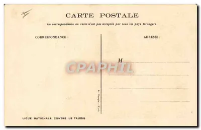 Crianças brincando perto de um poço — cena humorística — Ligue Nacional Contra o Taudis, Paris — Verso