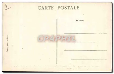 Canon de 380 mm capturado pelos australianos perto de Chuignes — destinado ao bombardeio de Amiens — Caron, fot. Amiens — Verso