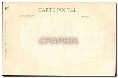 Auto blindée du commandant Samson — 1914 — 12me Série — G. La Doleÿ, Paris — Verso