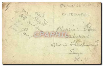 Partida para la Fiesta — Nuestra Auvergne (Región del Cantal) — Hotel des Gîtes — Reverso