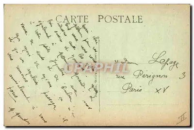 Stary berger z Auvergne — Wydawnictwo Ideal, nr 128 — Rewers