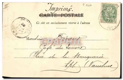 Parganet - Traje dos arredores de Issoire — Galocal, n°154, Clermont-Ferrand — Verso