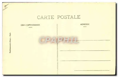 La Monlagnarde tańczy Huvergnatę — Stara Auvergne — Wydawca C. H., nr 2050 — Rewers