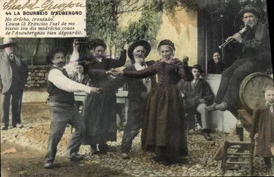 Dança na La Bourrée d'Aubergnou — L'Érondelle, Paris
