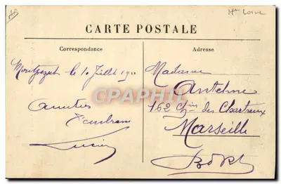 Boer die terugkeert van de Markt — Type Boer — M.B. Le Pay — Achterkant