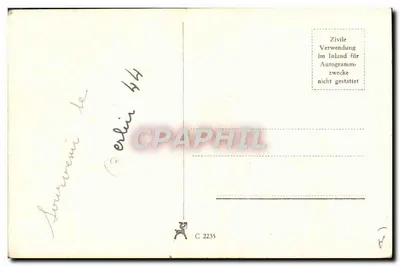 Mathias Wieman — portret czarno-biały — Film-Foto-Verlag, seria A 3948/1 — Rewers